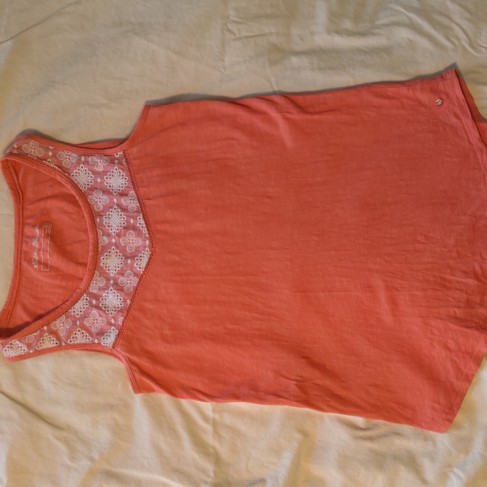 Women's Eddie Bauer Coral Tank Top with Lace Detail